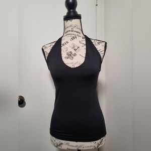 The Limited. Size S. Black halter top.